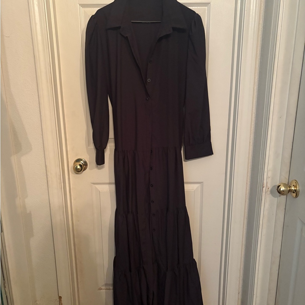 Elegant Black Maxi Dress